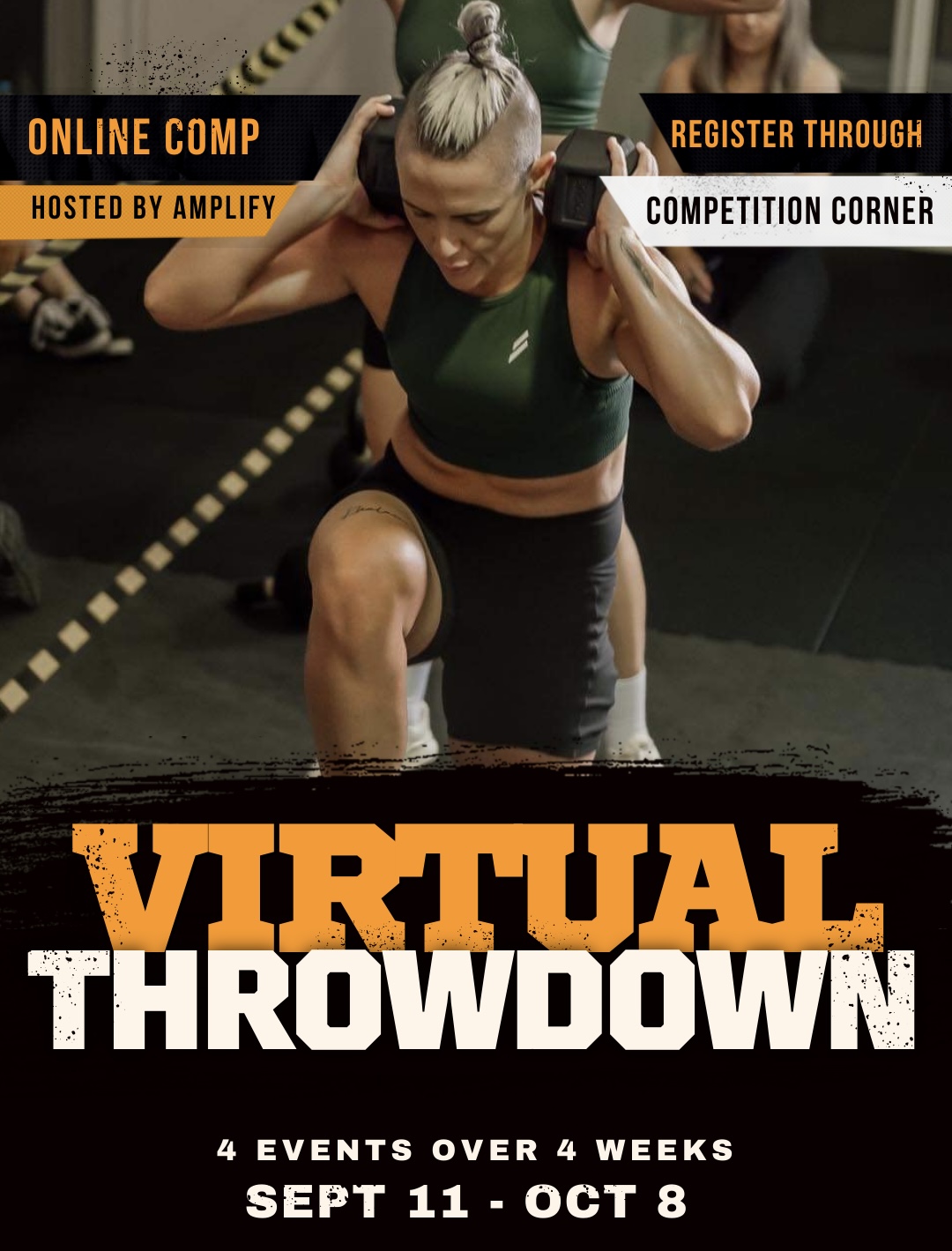 AMPLIFY'S VIRTUAL THROWDOWN logo