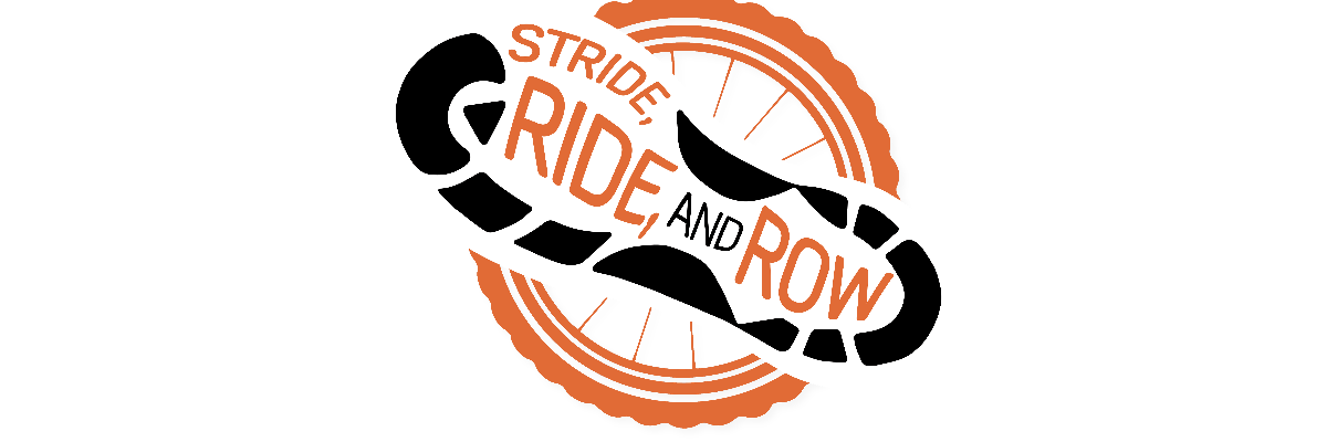 Stride, Ride and Row  logo