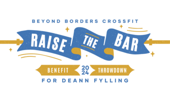 Raise the Bar 2024 Benefit Throwdown for DeAnn Fylling logo