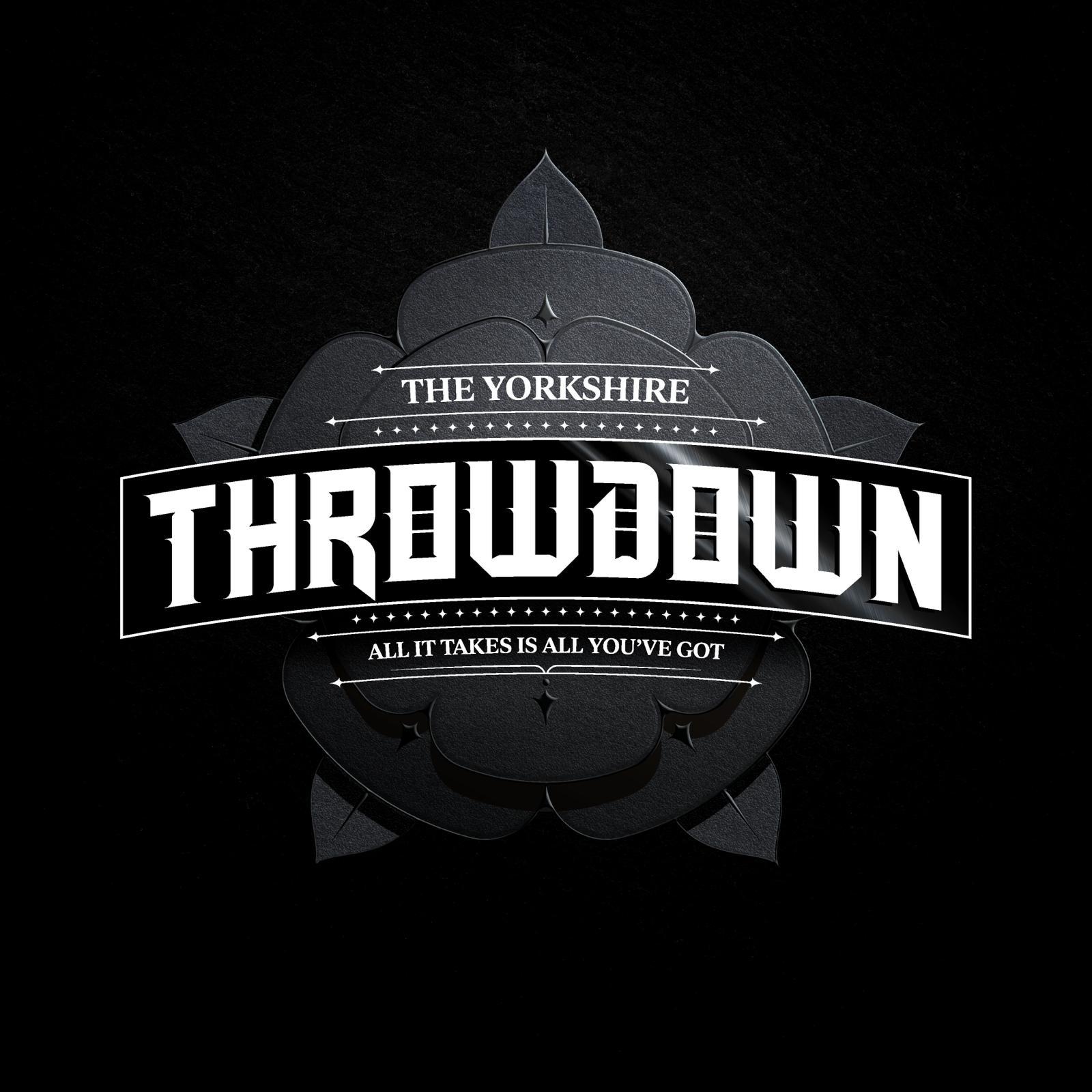 The Yorkshire Throwdown "Iron Sharpens Iron" logo