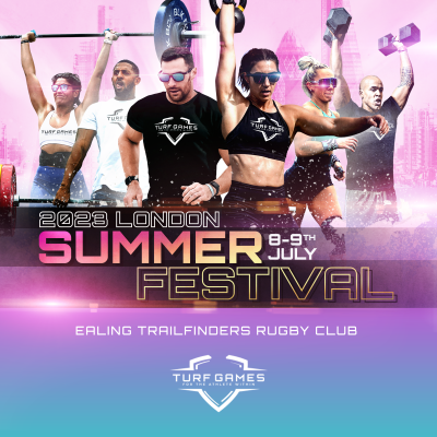 TURF GAMES LONDON SUMMER FESTIVAL 2023 logo