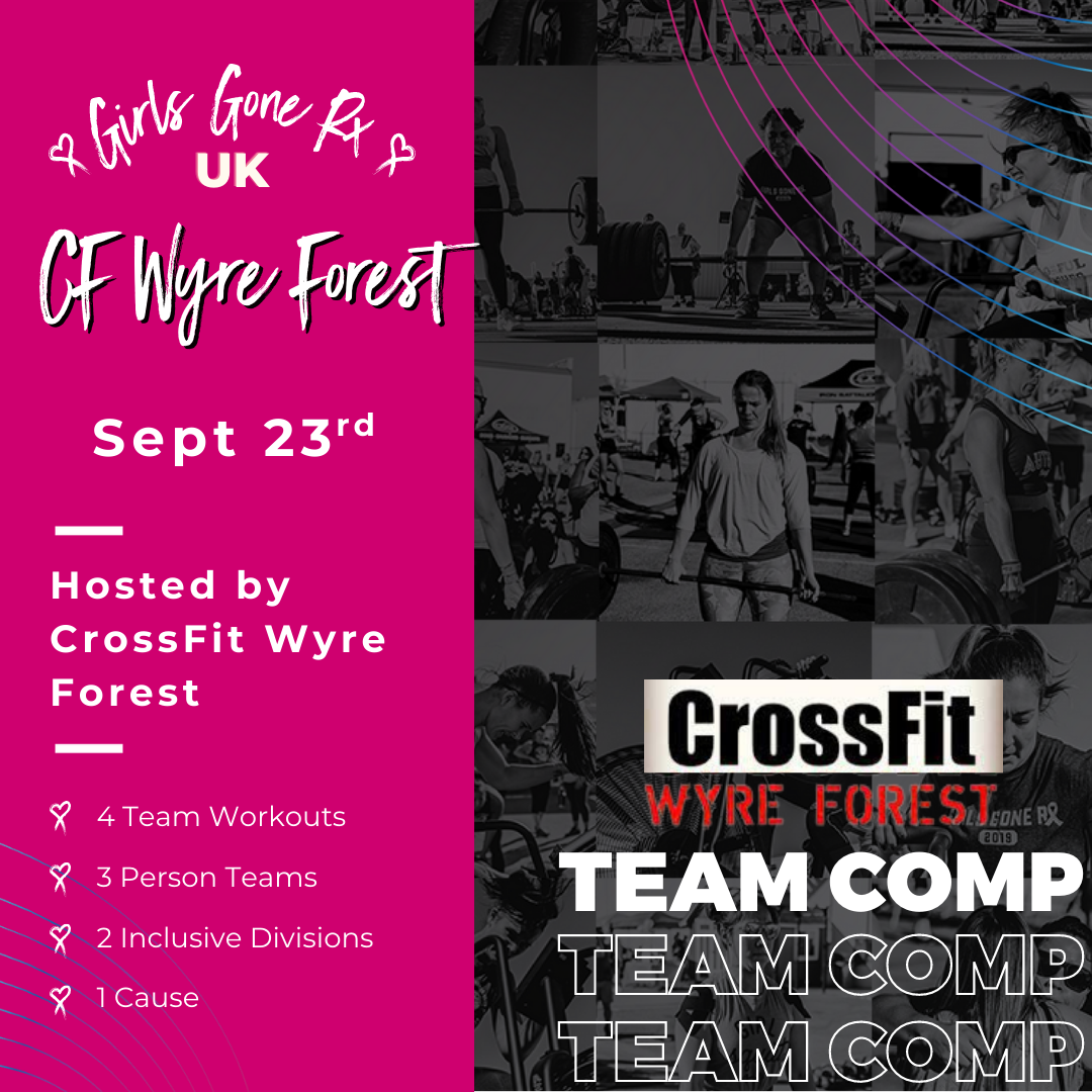 Girls Gone Rx UK x CF Wyre Forest logo