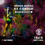 F. GUIANA FIT CONTEST logo