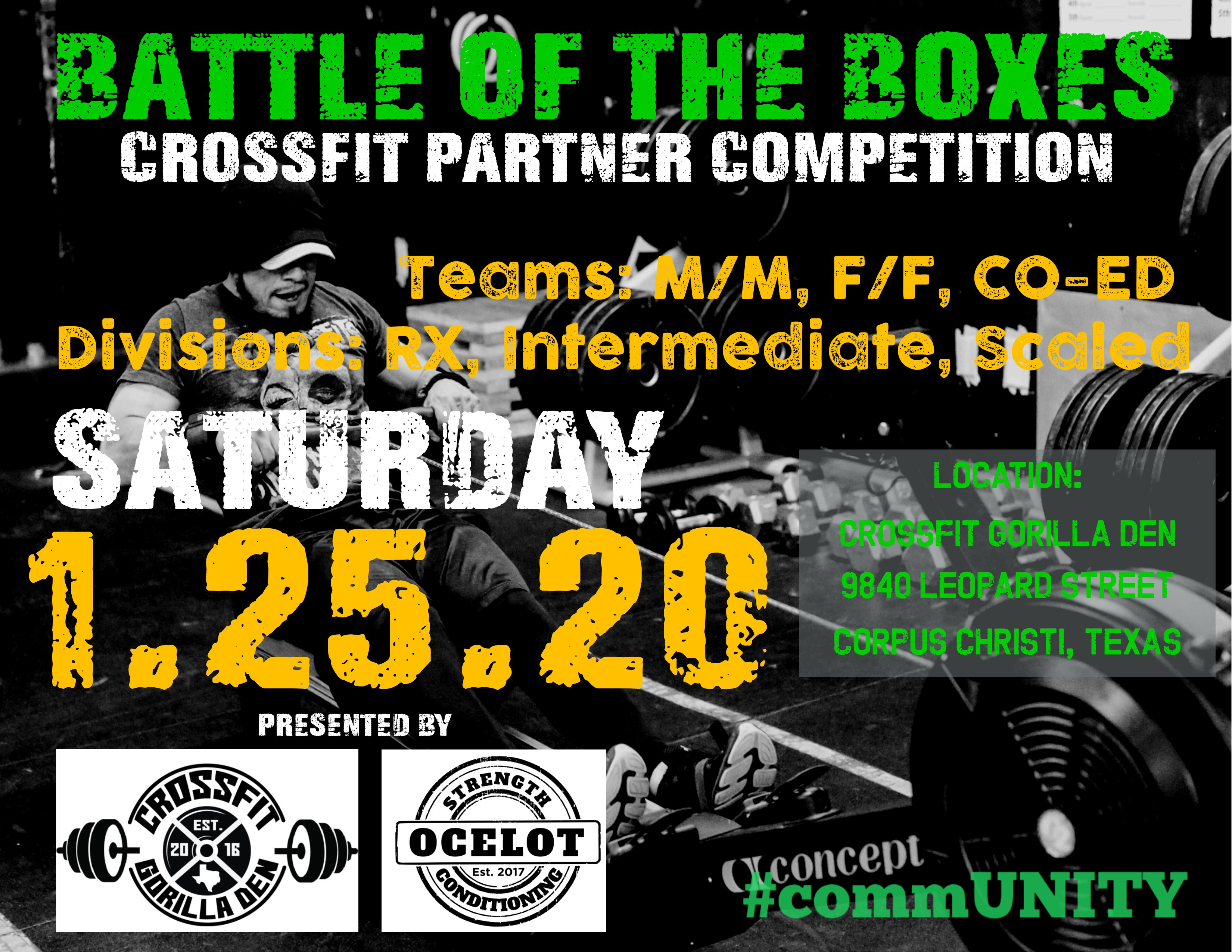 Battle of the Boxes logo