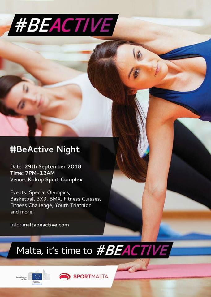 Be Active Night logo