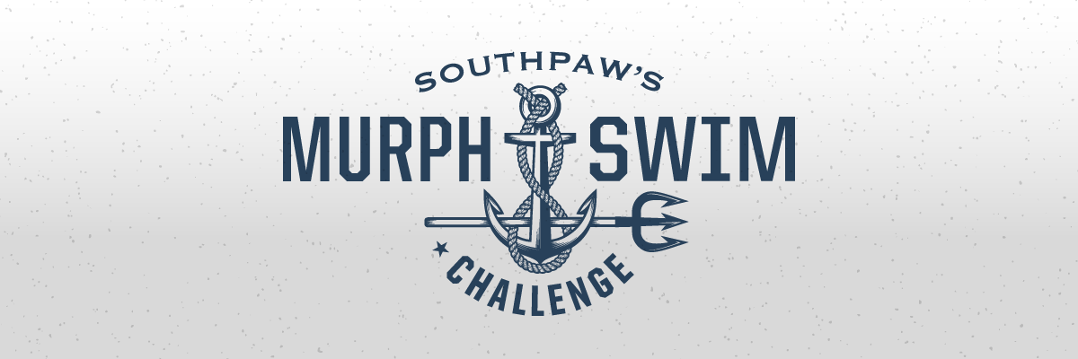 Southpaw's Murph Swim Challenge logo