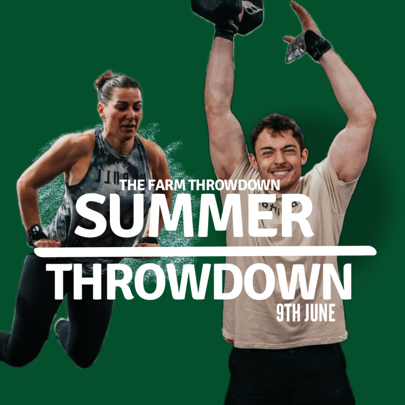 The Farm Throwdown Summer Throwdown logo