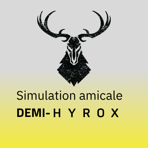 Simulation Demi-Hyrox Amicale Buckingham Fitness logo