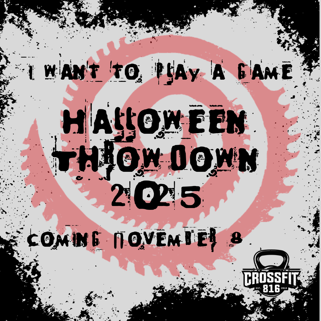 16th Annual CrossFit 816 Halloween Throwdown logo