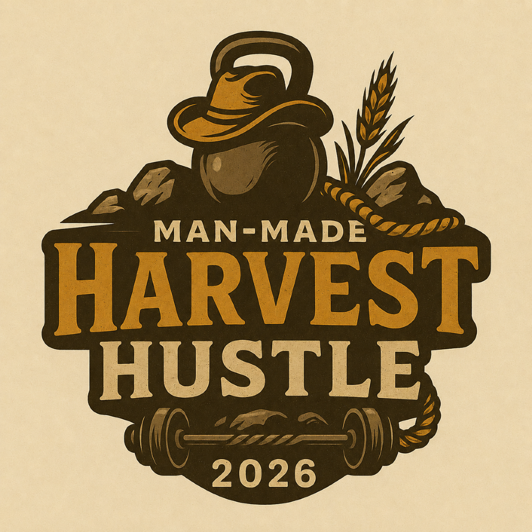 Man-Made Harvest Hustle 2026 logo