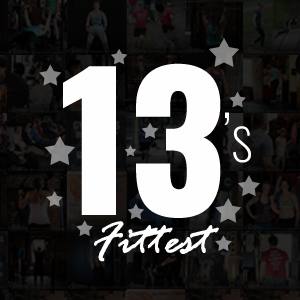 13's Fittest 2020 logo