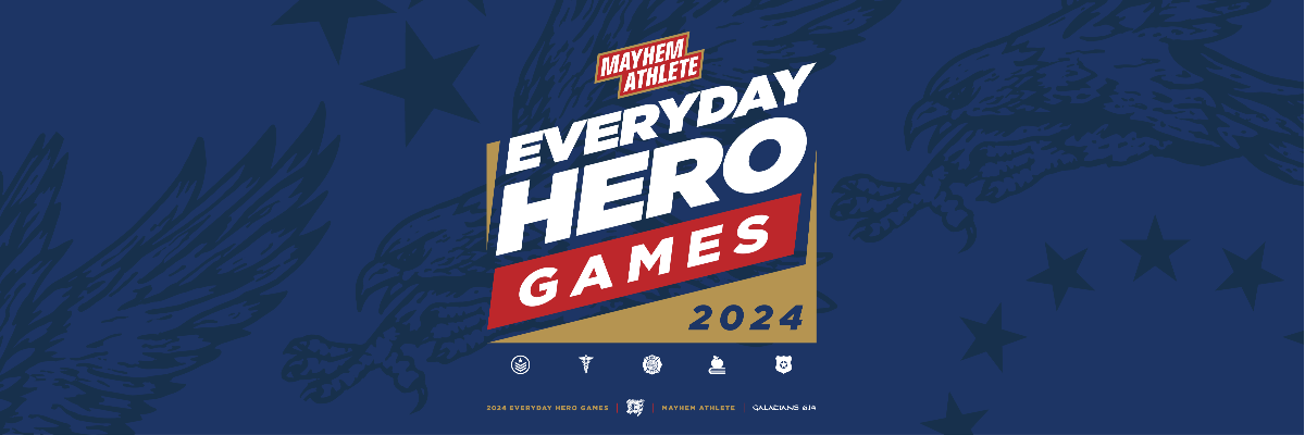 Mayhem Everyday Hero Games 2024 Part 1 logo