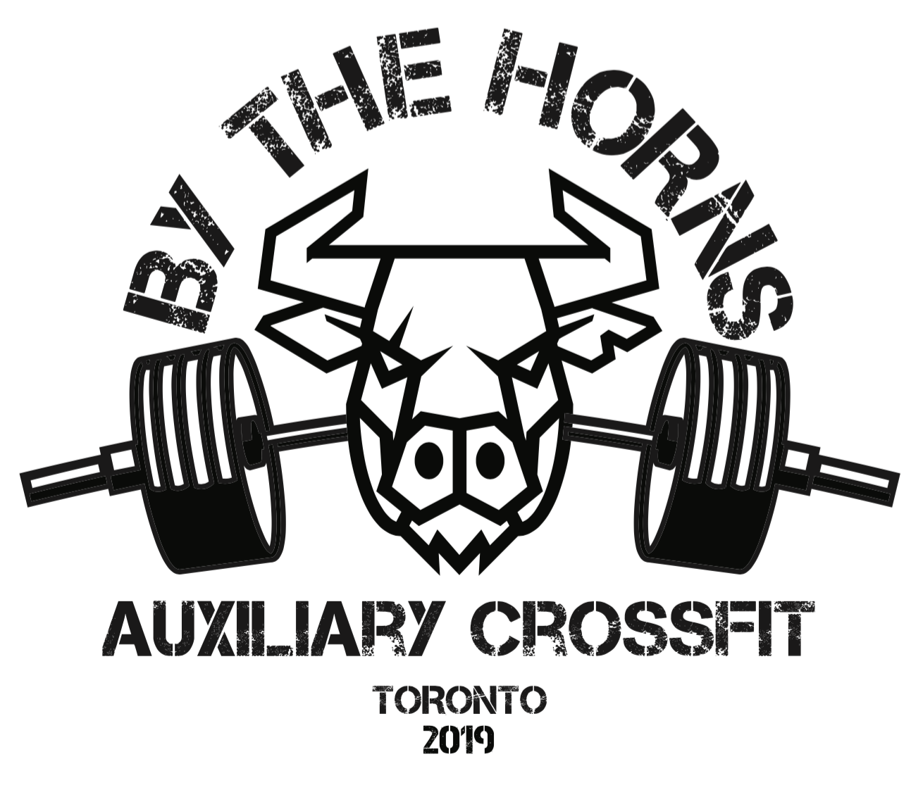 THE HORNS COMPETITION at Auxiliary CrossFit  logo