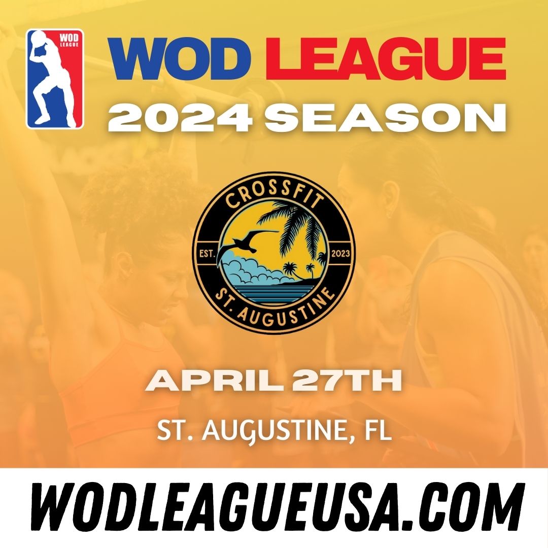 WOD League 2024 @ CrossFit St. Augustine logo
