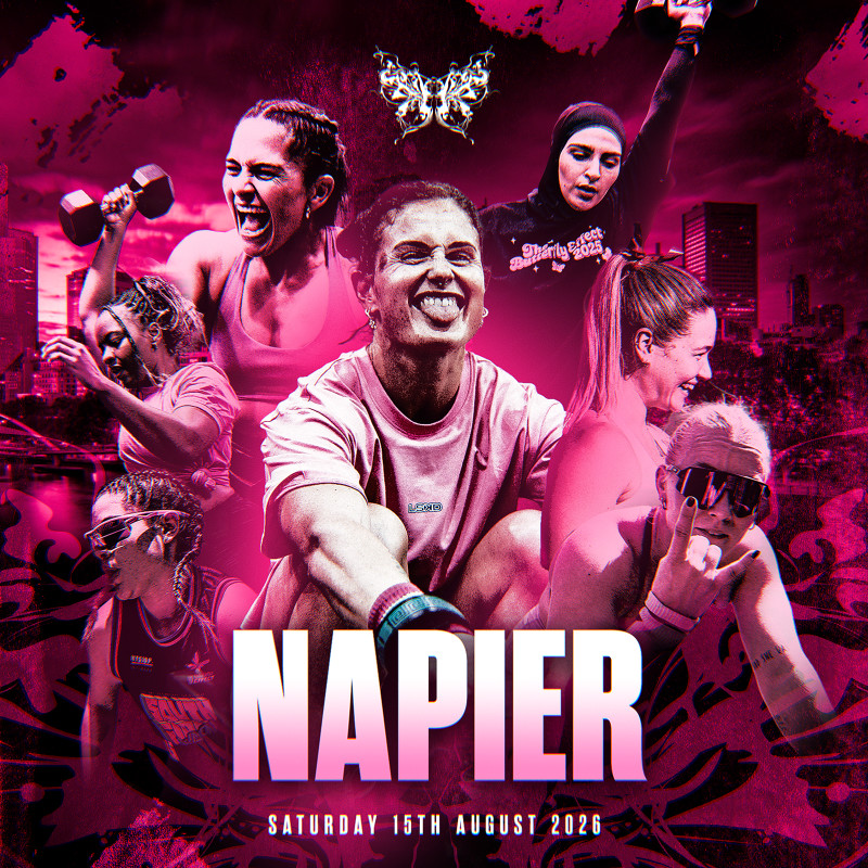 BUTTERFLY EFFECT NAPIER 2026 logo