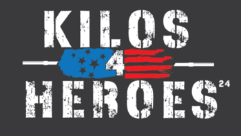 Kilos for Heroes 2024 logo