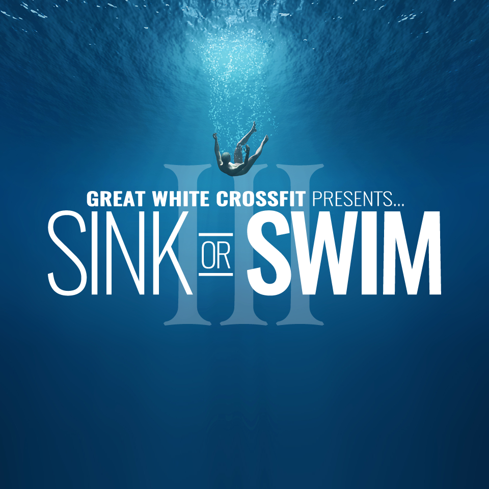 Great White CrossFit: Sink or Swim III logo