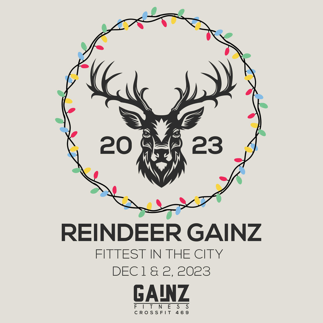 Reindeer Gainz 2023 logo
