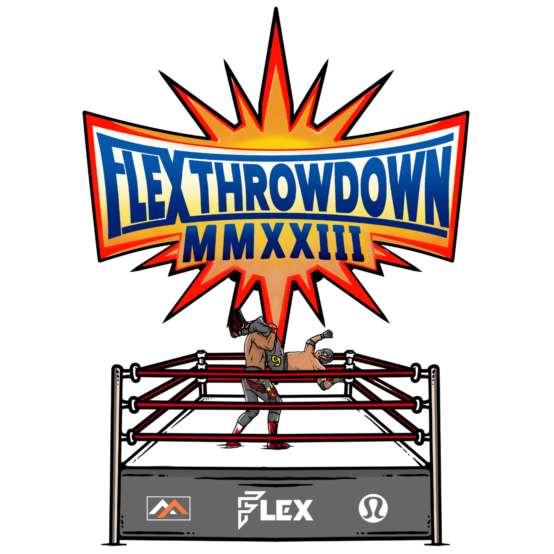 FLEX Throwdown logo
