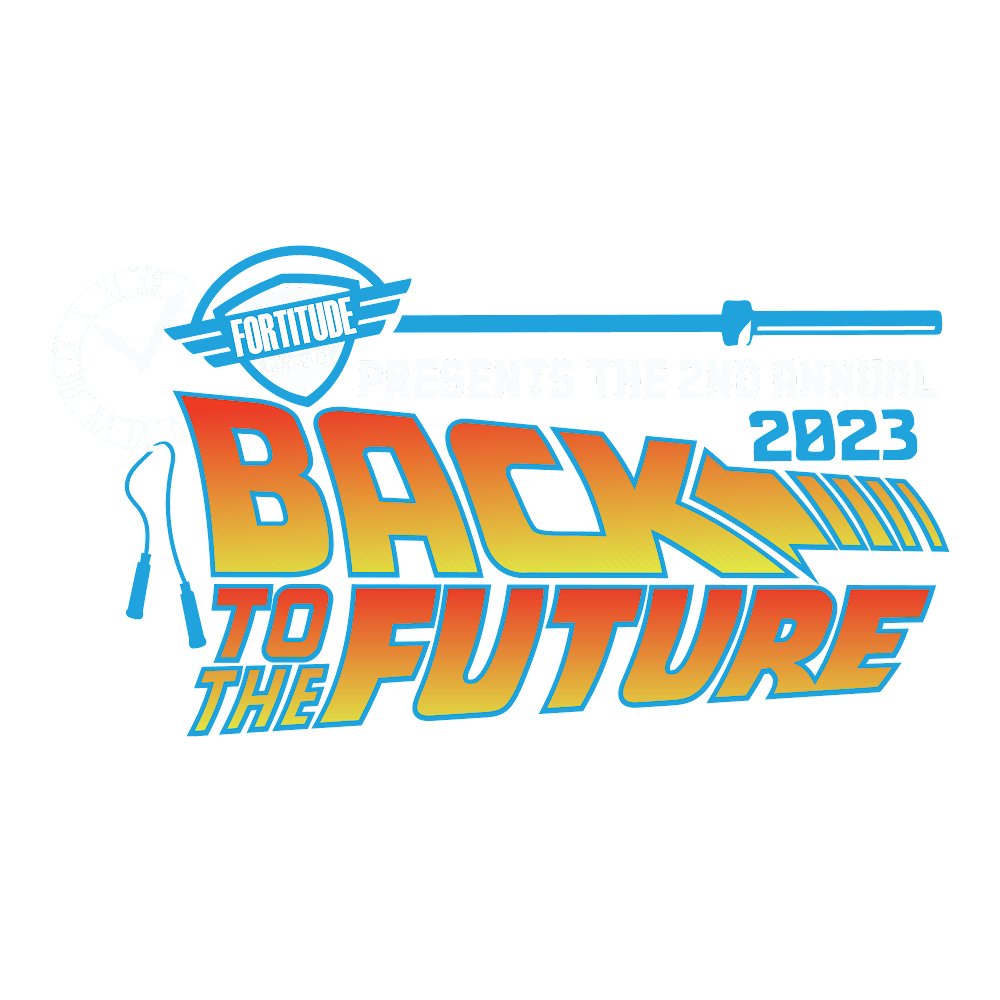 Back to the Future 2023 logo