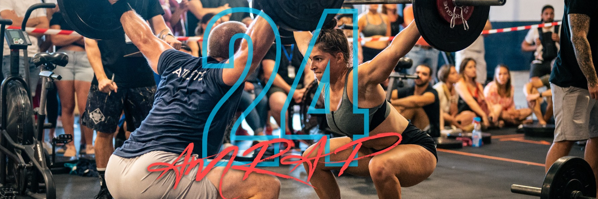 THE 24AMRAP 2022 WINTER CHALLENGE logo
