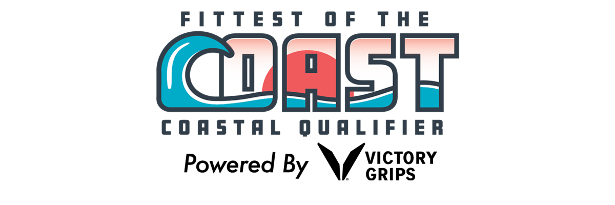 2021 Fittest of the Coast Coastal Qualifier Powered by Victory Grips logo