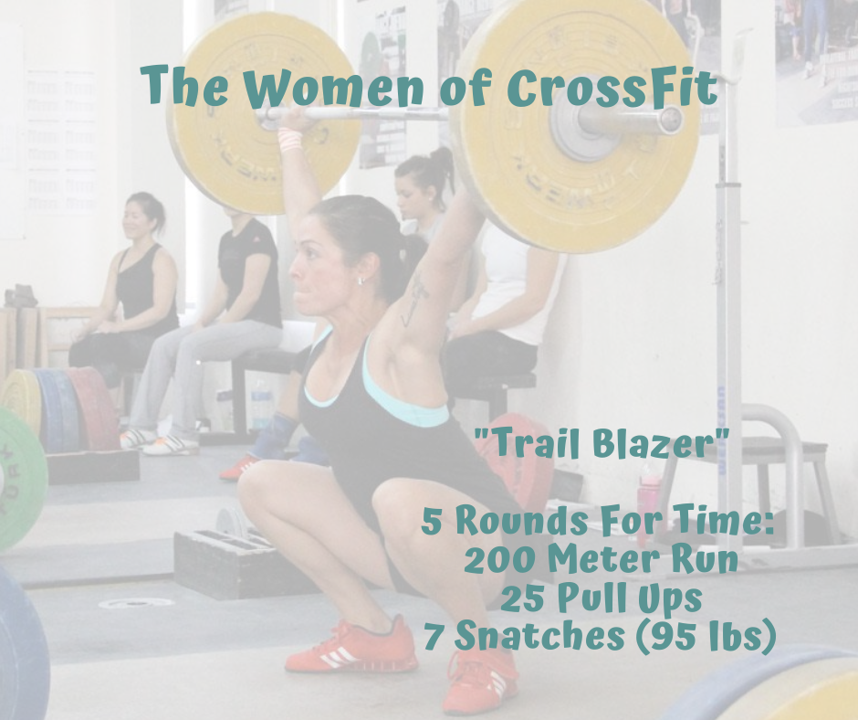 The Women of CrossFit "Trail Blazer" 2020 Workout logo
