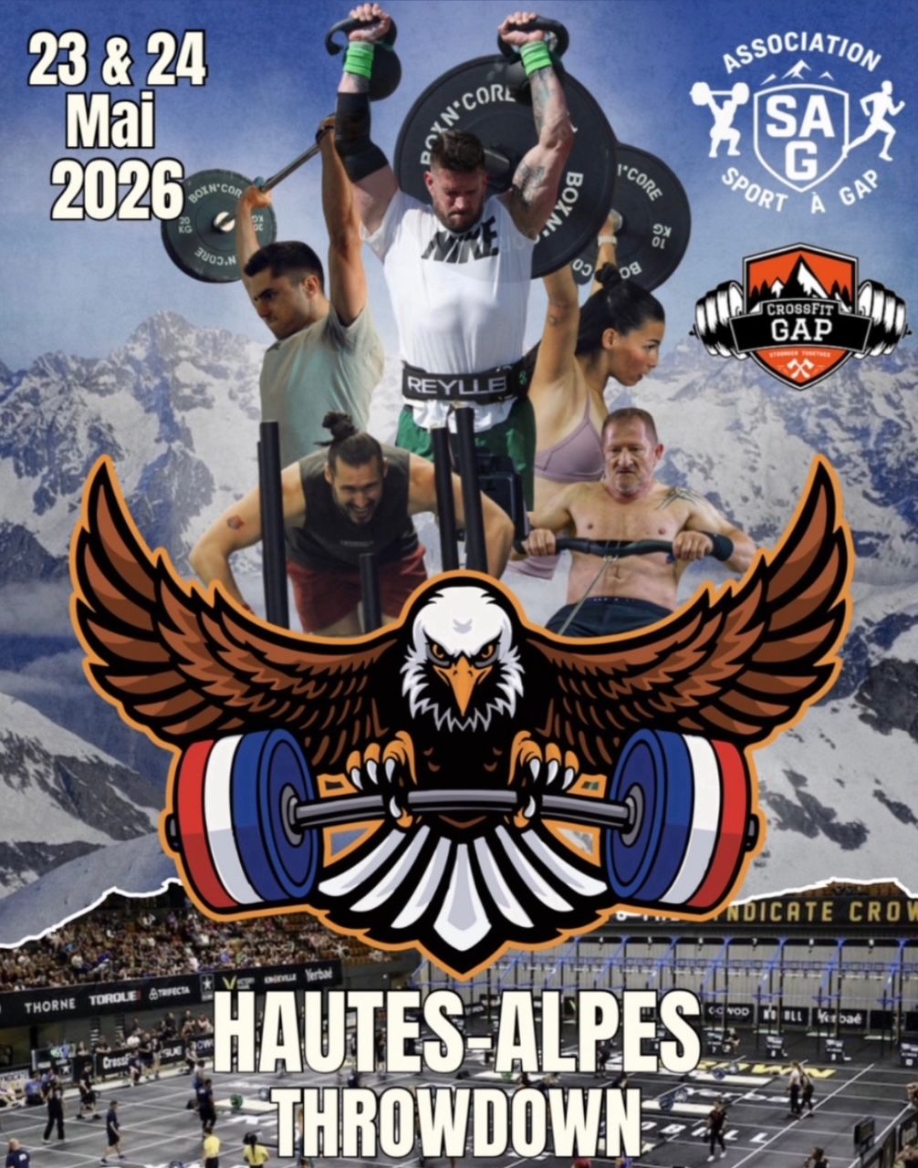 HAUTES ALPES THROWDOWN logo