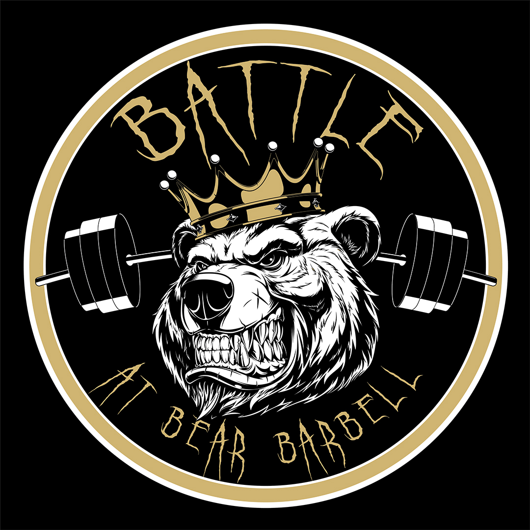 THE BATTLE AT BEAR BARBELL logo