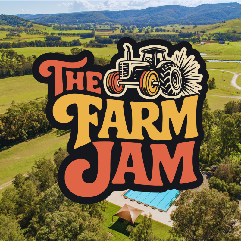 The Farm Jam logo