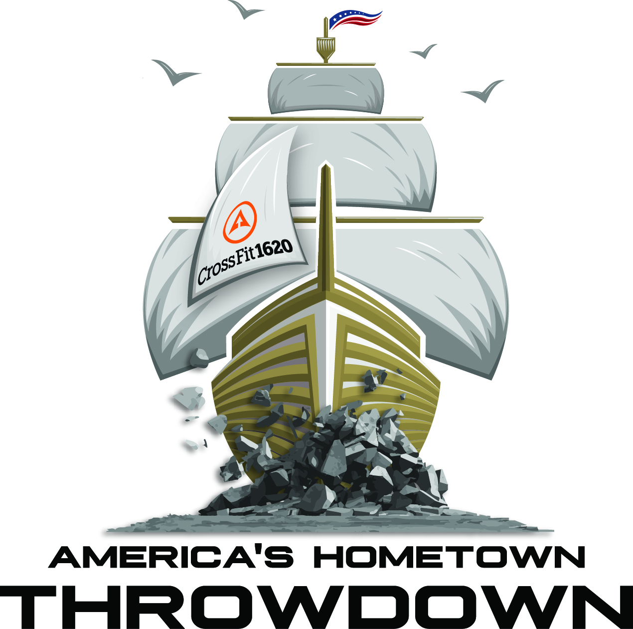 Americas Hometown Throwdown logo