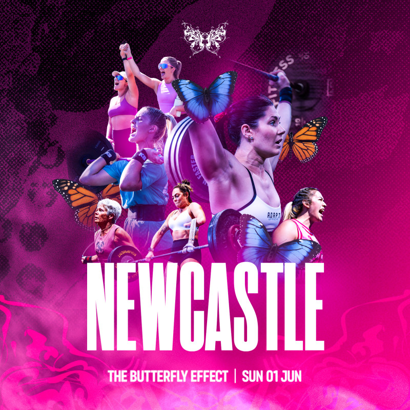BUTTERFLY EFFECT NEWCASTLE 2025 logo