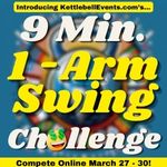 The 9 Min. 1-Arm Swing Challenge logo