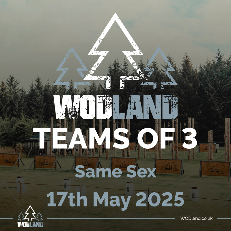 WODland - Teams of 3 logo