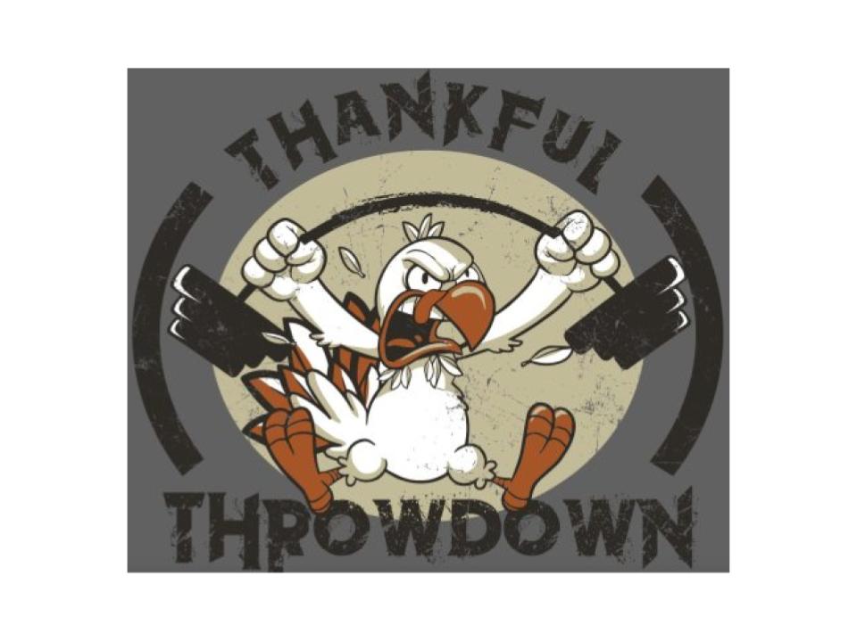 CFCC Thankful Throwdown logo