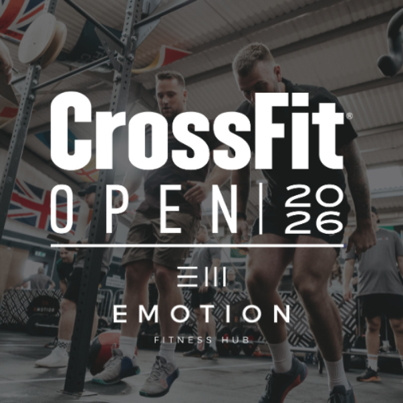 2026 CrossFit Open @ E-Motion logo