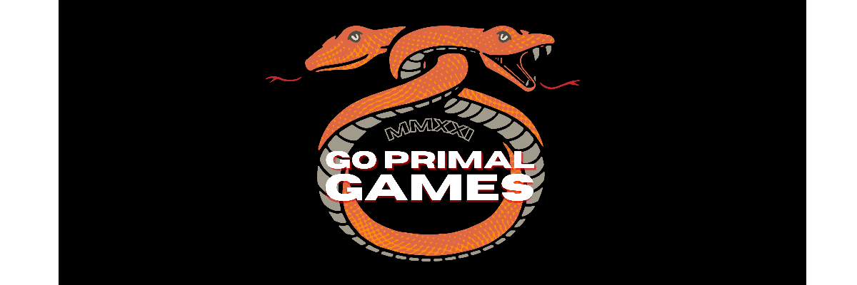 Go Primal Games MMXXI logo