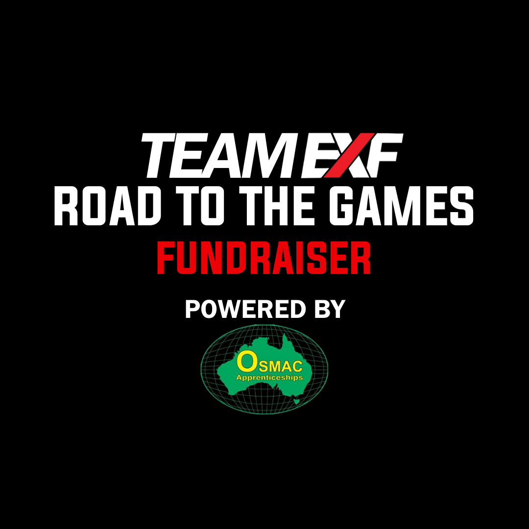 Team EXF - Road to the Games Fundraiser logo