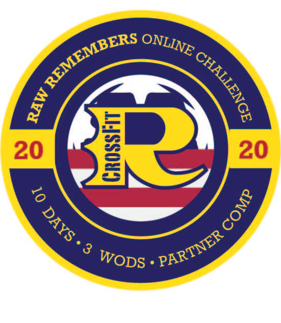 RAW Remembers Online Challenge logo