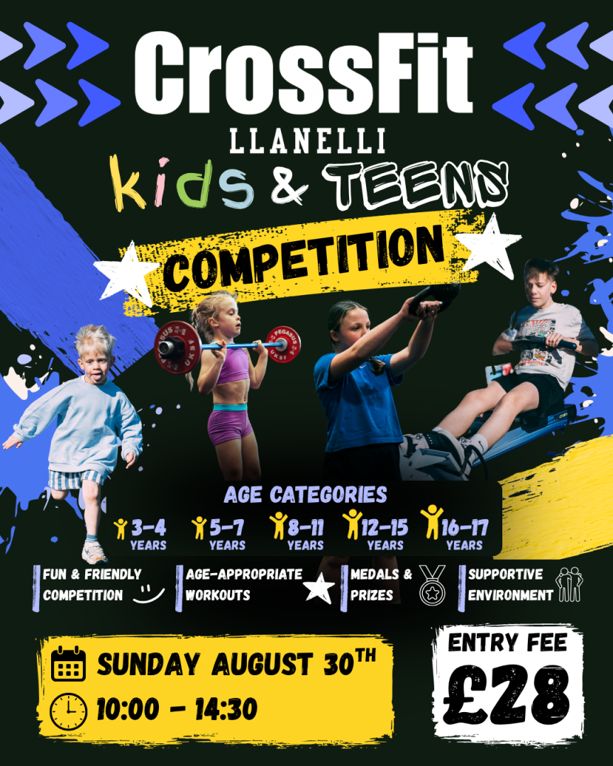CrossFit Llanelli Kids & Teens Competition logo