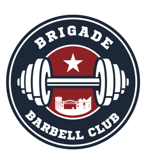 Liftoff by Brigade Barbell Club logo