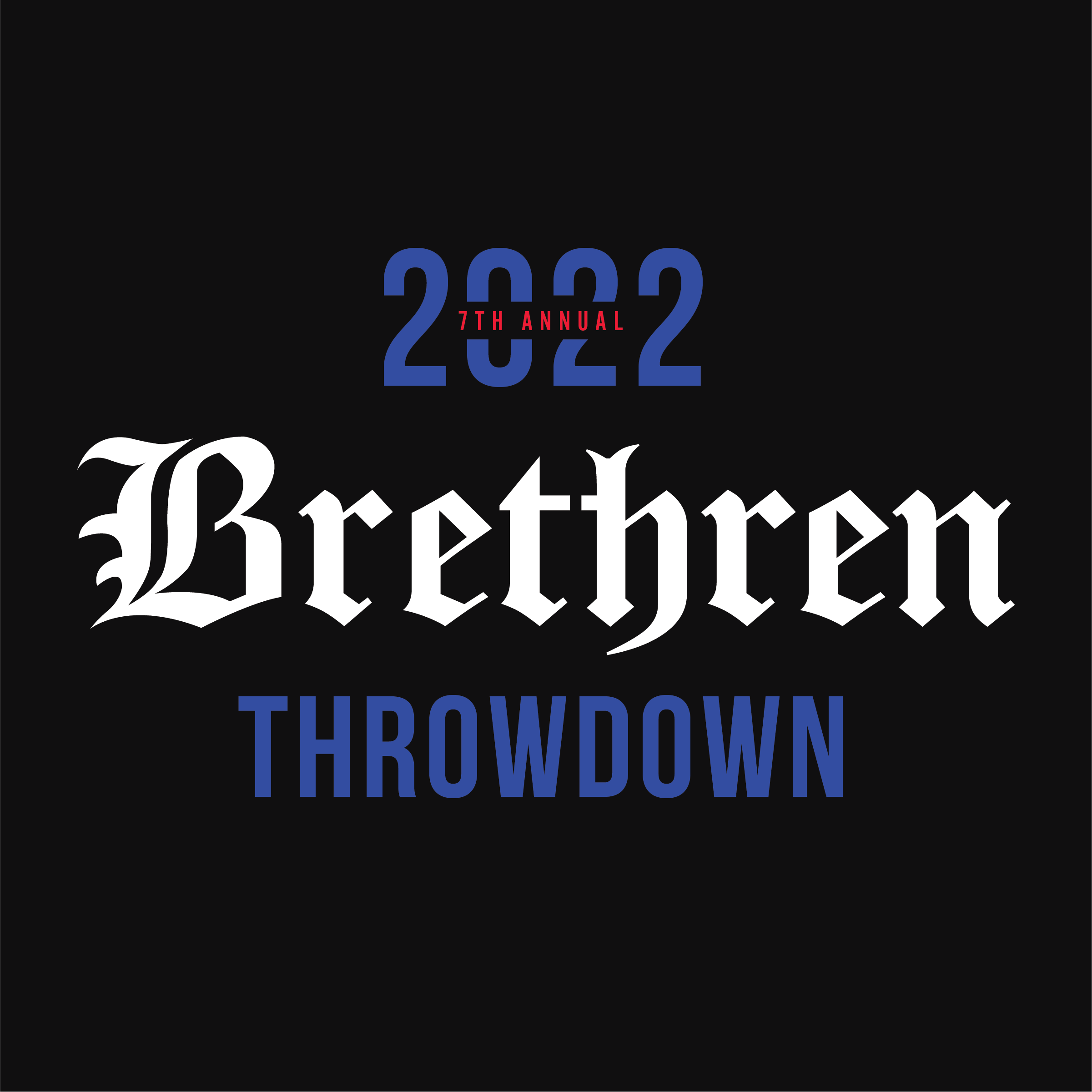  Brethren Throwdown 2022 logo