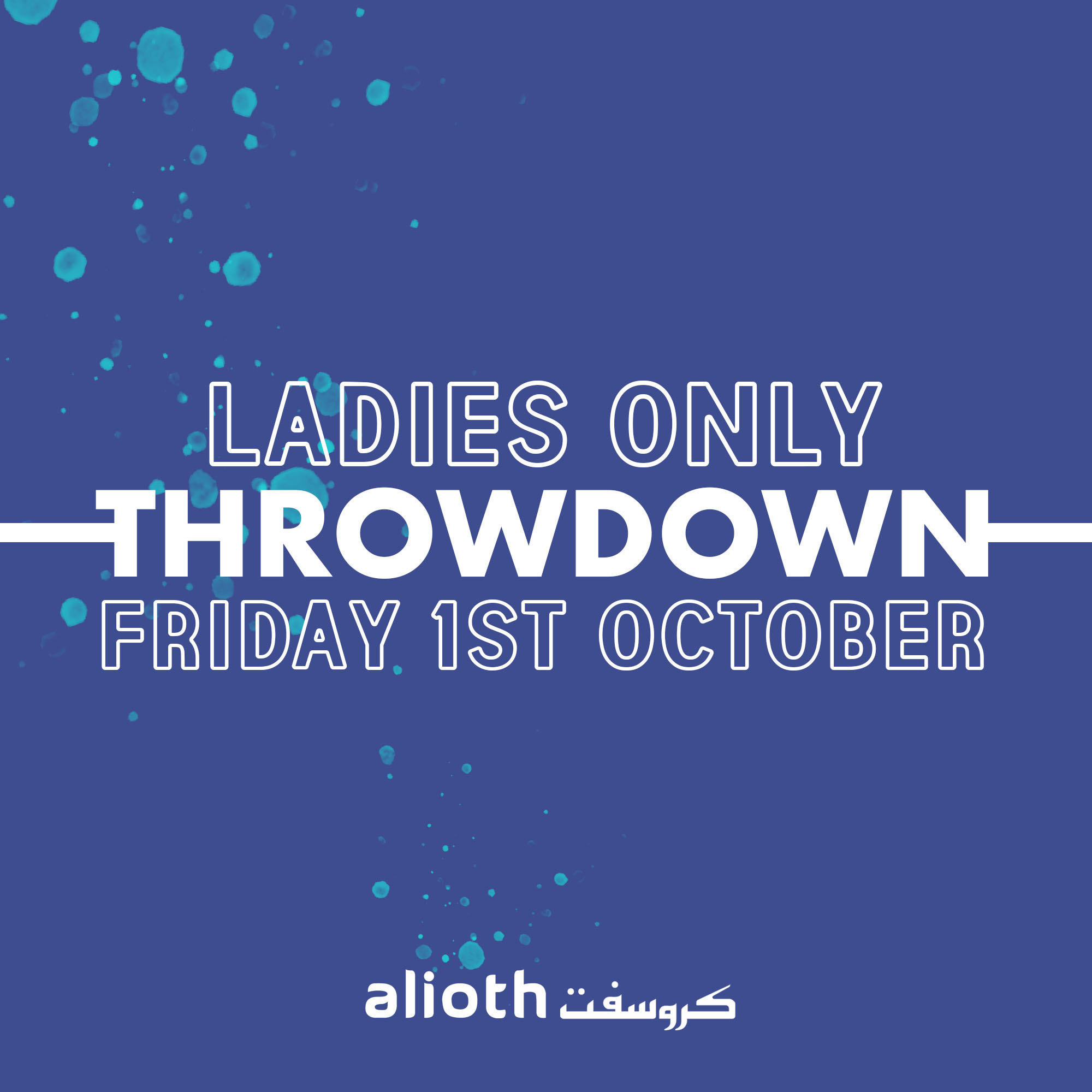 Alioth Ladies Throwdown logo