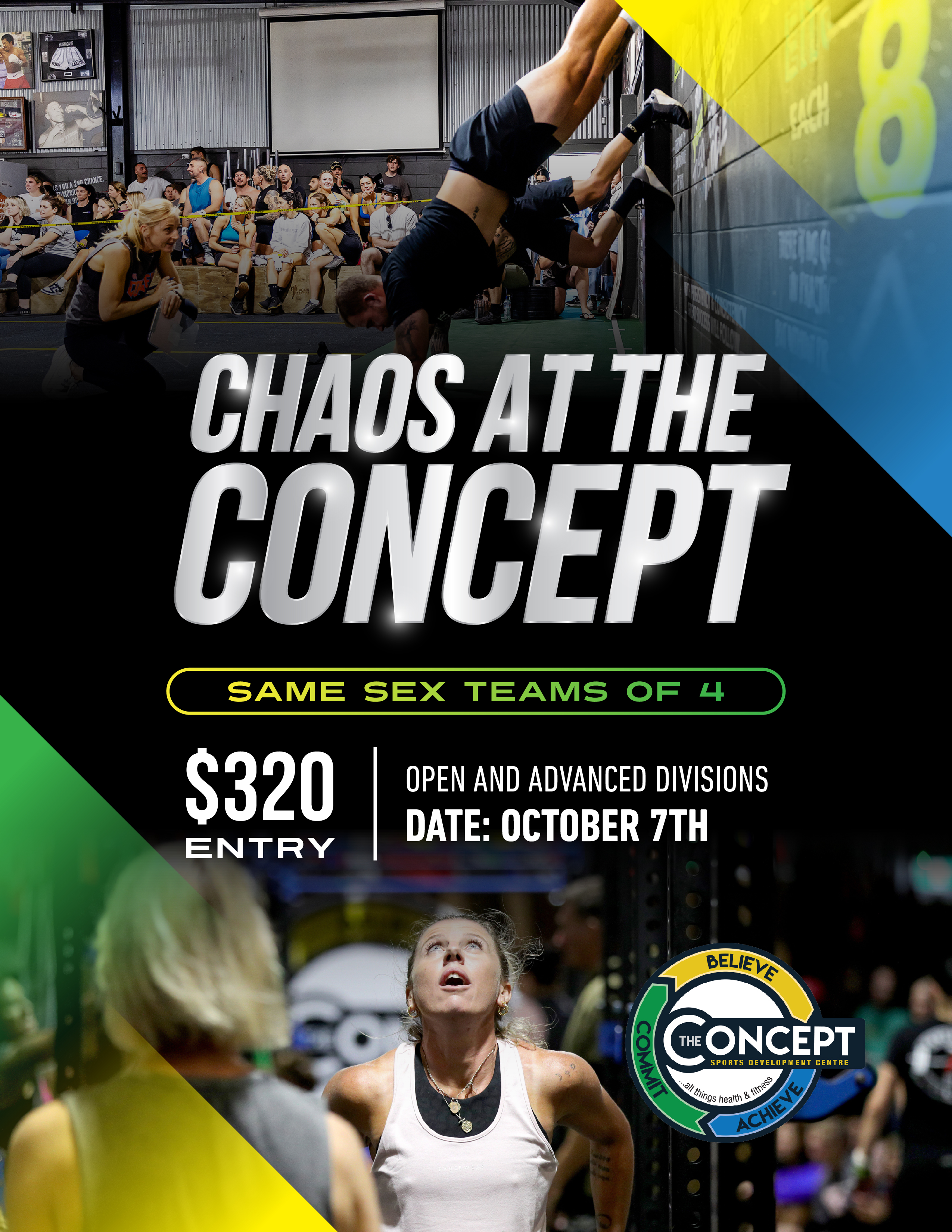 Chaos at The Concept logo