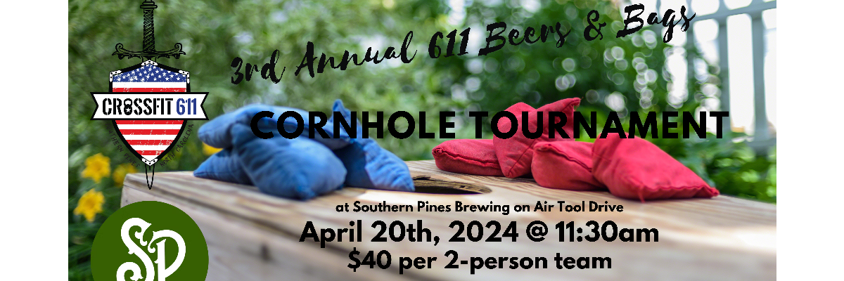 3rd Annual Beers & Bags Cornhole Tournament logo