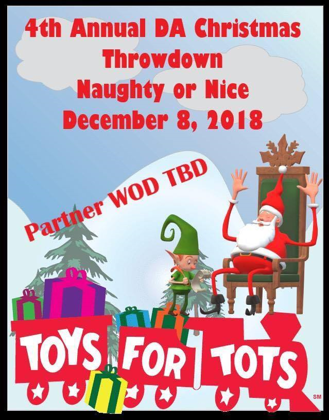 Dynamic Athletics Christmas Throwdown 2018 logo