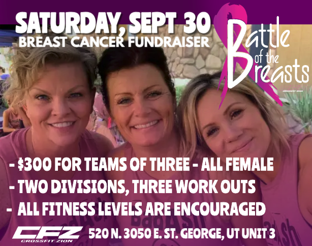2023 BATTLE OF THE BREASTS logo
