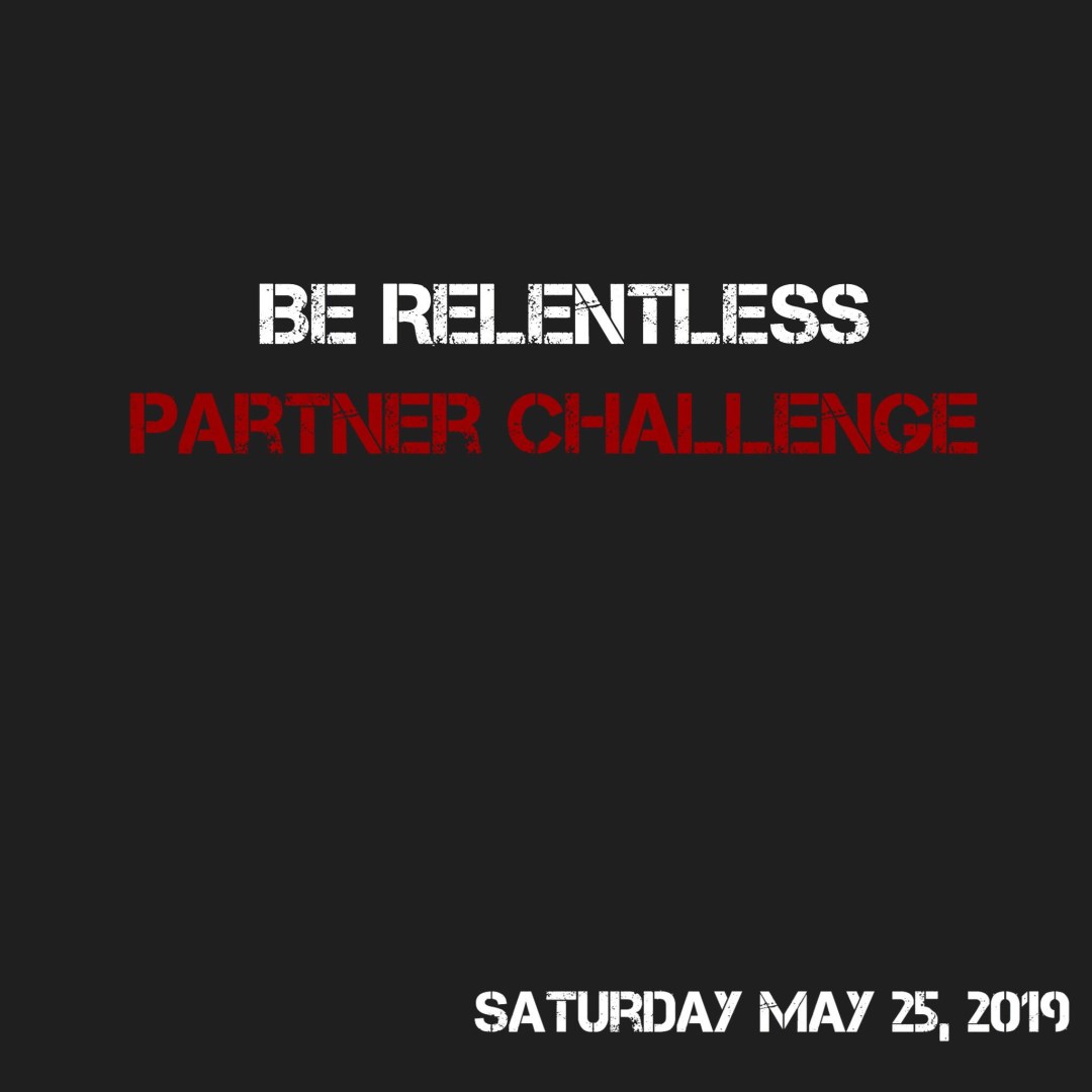 Be Relentless: Same Sex Partner Challenge logo