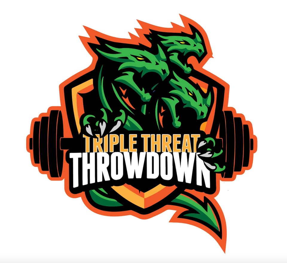 The Triple Threat Throwdown logo