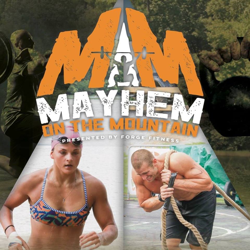 Mayhem on the Mountain 2017 logo